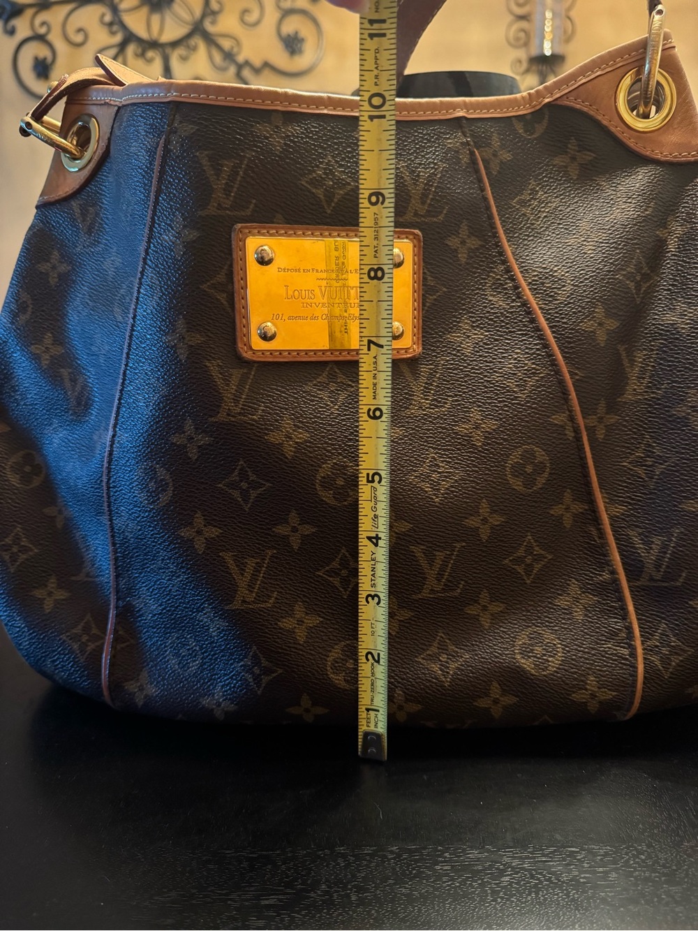 Louis Vuitton Brown Galliera PM  *Authenticated - Picture 11 of 12